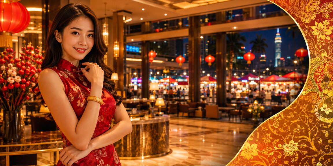 Paparan pertaruhan dalam talian bergaya batik moden di Kuala Lumpur